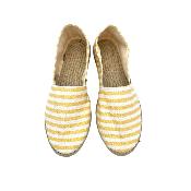LA MAISON DE L'ESPADRILLE | Rayée Jaune