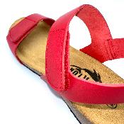 PLAKTON | Sandale Norita Rouge 