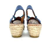 LA MAISON DE L'ESPADRILLE | Compensée Bleu