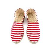 LA MAISON DE L'ESPADRILLE | Rayée Rouge