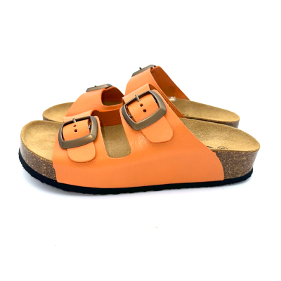 PLAKTON | Double Bride Cuir Orange