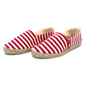 LA MAISON DE L'ESPADRILLE | Rayée Rouge