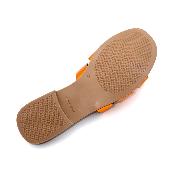 EMMA | Sandale plate Orange