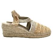 TONY PONS | Espadrille à talon compensé